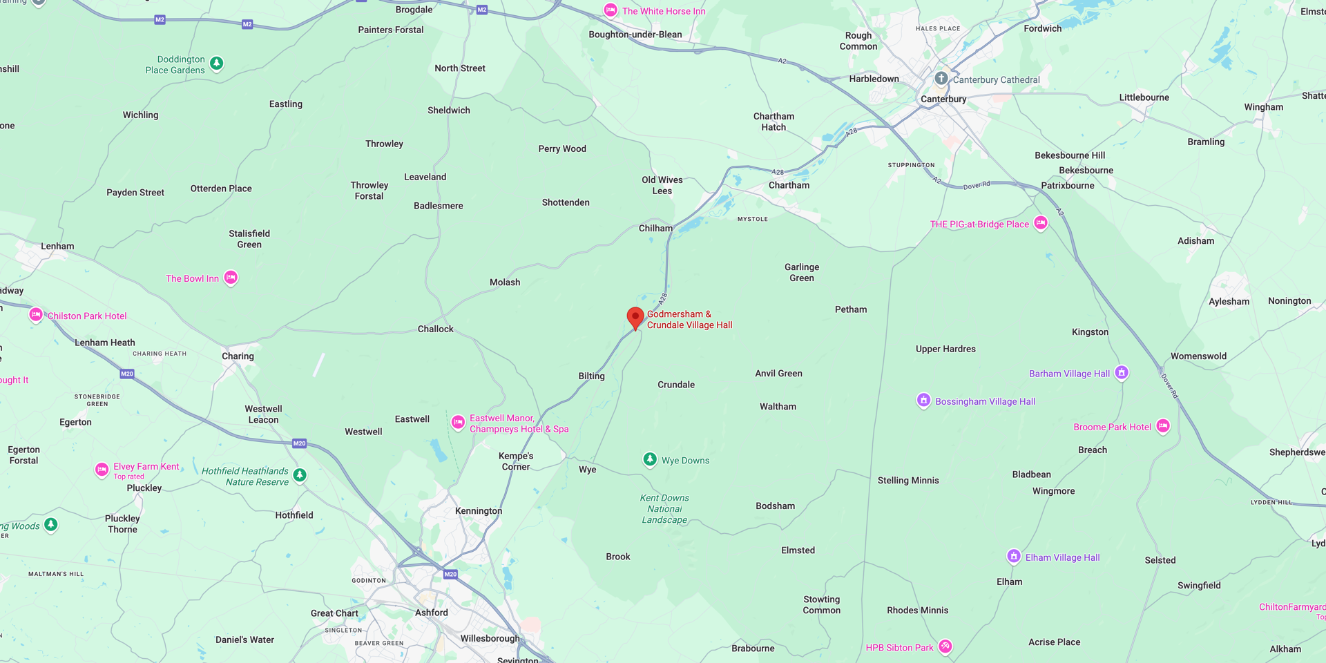 Wedding venue map